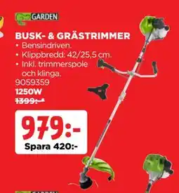 Jem&Fix BUSK- & GRÄSTRIMMER, SEK 979 erbjuda