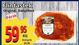 Supergrossen Flintastek, SEK 59.95 erbjuda