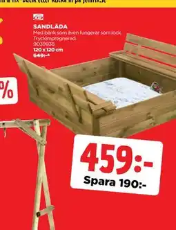 Jem&Fix SANDLÅDA, SEK 459 erbjuda