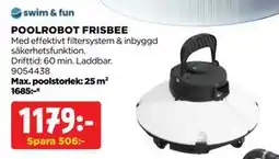 Jem&Fix POOLROBOT FRISBEE, SEK 1179 erbjuda