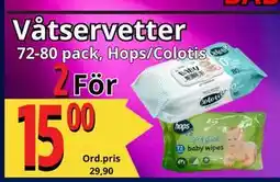 Supergrossen Våtservetter, SEK 15 erbjuda