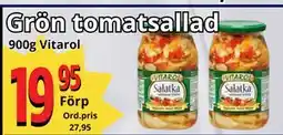 Supergrossen Grön tomatsallad, SEK 19.95 erbjuda