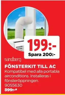Jem&Fix FÖNSTERKIT TILL AC, SEK 199 erbjuda