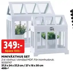 Jem&Fix MINIVÄXTHUS SET, SEK 349 erbjuda
