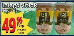 Supergrossen Inlagd vitlök, SEK 49.95 erbjuda