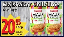 Supergrossen Majskakor Chili/lime, SEK 20.95 erbjuda