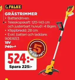 Jem&Fix GRÄSTRIMMER, SEK 524 erbjuda