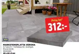 Jem&Fix MARKSTENSPLATTA VERONA, SEK 312 erbjuda