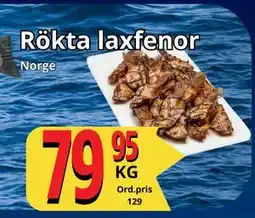 Supergrossen Rökta laxfenor, SEK 79.95 erbjuda