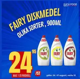 Lucu Food Fairy Diskmedel, SEK 24.95 erbjuda