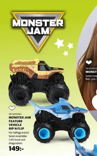 Lekia Monster Jam Bilar erbjuda