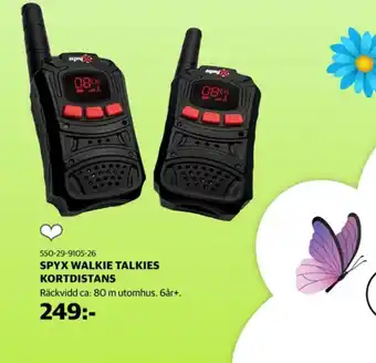 Lekia SpyX Walkie-talkie erbjuda