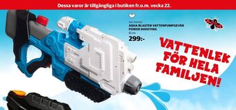 Lekia Aqua Blaster Vattenpistol erbjuda