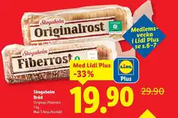 Lidl Skogaholm Bröd erbjuda