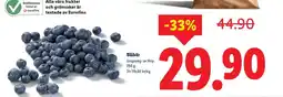 Lidl Blåbär Ursprung: se förp. erbjuda