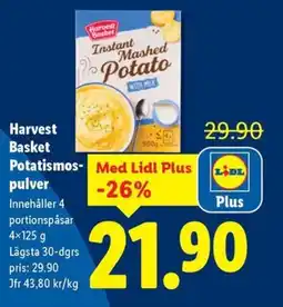 Lidl Harvest Basket Potatismos- Med Lidl Plus erbjuda
