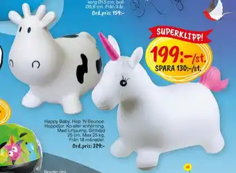Leklust Happy Baby hoppdjur erbjuda