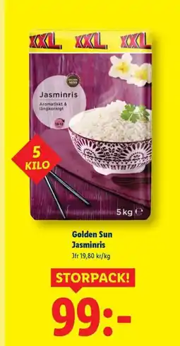 Lidl Golden Sun Jasminris erbjuda