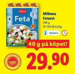 Lidl Milbona Fetaost erbjuda