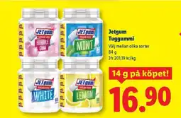 Lidl Jetgum Tuggummi erbjuda