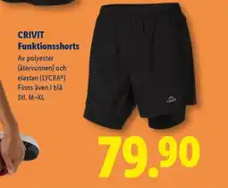 Lidl CRIVIT Funktionsshorts erbjuda