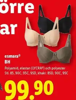 Lidl EsmaraⓇ BH erbjuda