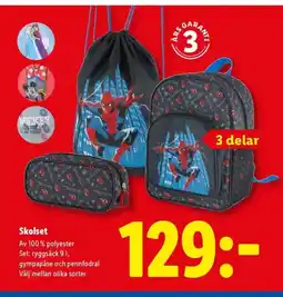 Lidl Skolset erbjuda