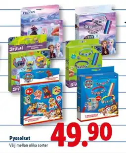 Lidl Pysselset erbjuda