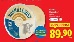 Lidl Gäsene Hushållsost erbjuda