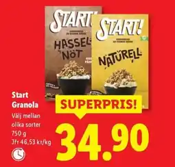 Lidl Start Granola erbjuda