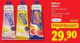 Lidl FJÄLLBRYNT Mjukost erbjuda