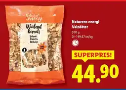 Lidl Naturens energi Valnötter erbjuda