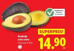 Lidl Avokado extra stora erbjuda