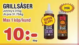Nya Pulsen JOHNNY'S Grillsåser erbjuda