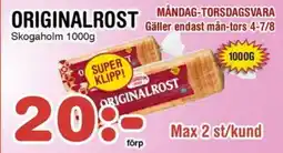 Nya Pulsen Skogaholm Originalrost erbjuda