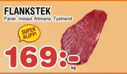 Nya Pulsen Flankstek erbjuda
