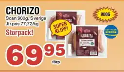 Nya Pulsen SCAN Chorizo erbjuda