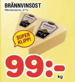 Nya Pulsen Wernerssons Brännvinsost erbjuda