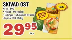 Nya Pulsen ARLA Skivad ost erbjuda