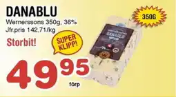 Nya Pulsen Wernerssons Danablu erbjuda