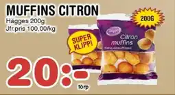 Hägges Muffins citron