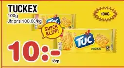 Nya Pulsen TUC Kex erbjuda