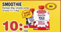 Nya Pulsen SEMPER Smoothie erbjuda