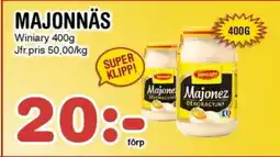Nya Pulsen WINIARY Majonnäs erbjuda