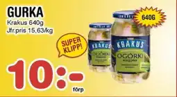 Nya Pulsen KRAKUS Gurka erbjuda
