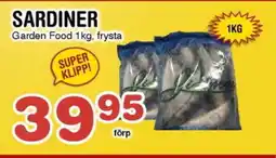 Nya Pulsen Sardiner Garden Food erbjuda