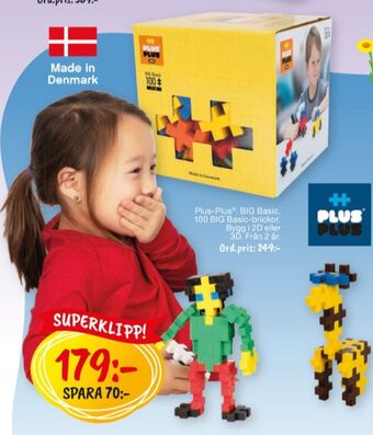 Leklust Plus Plus Byggklossar erbjuda