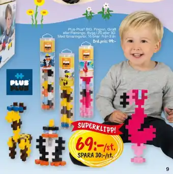 Leklust Plus Plus Byggklossar erbjuda