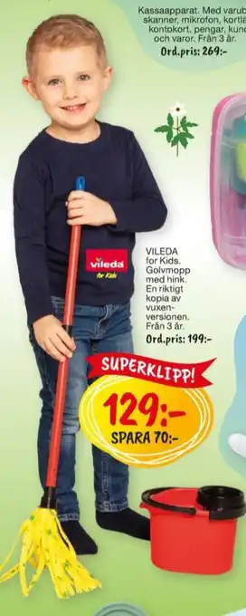 Leklust Vileda Leksaker erbjuda