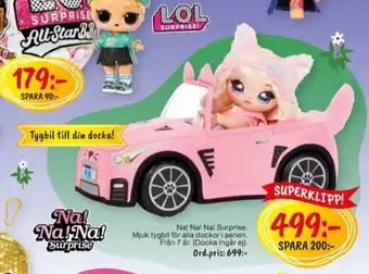 Leklust NaNaNa Surprise Bilar erbjuda
